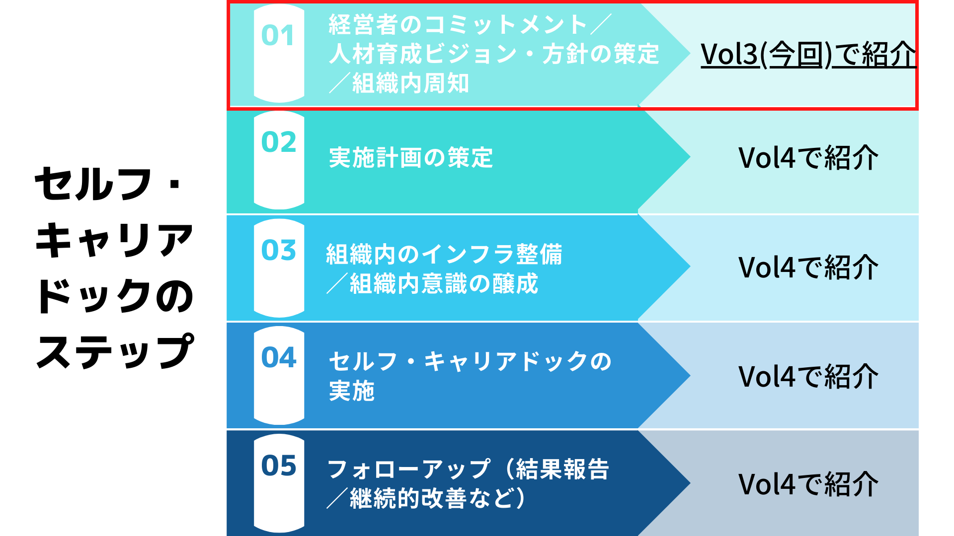 セルフキャリアドックステップ